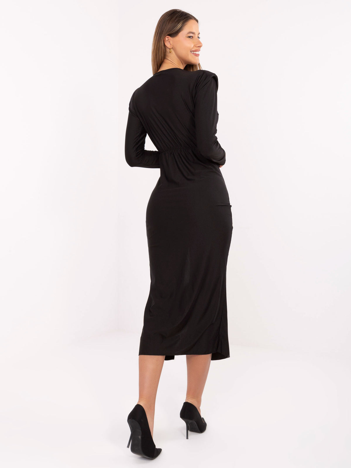 MELFIA Long Detail Dress