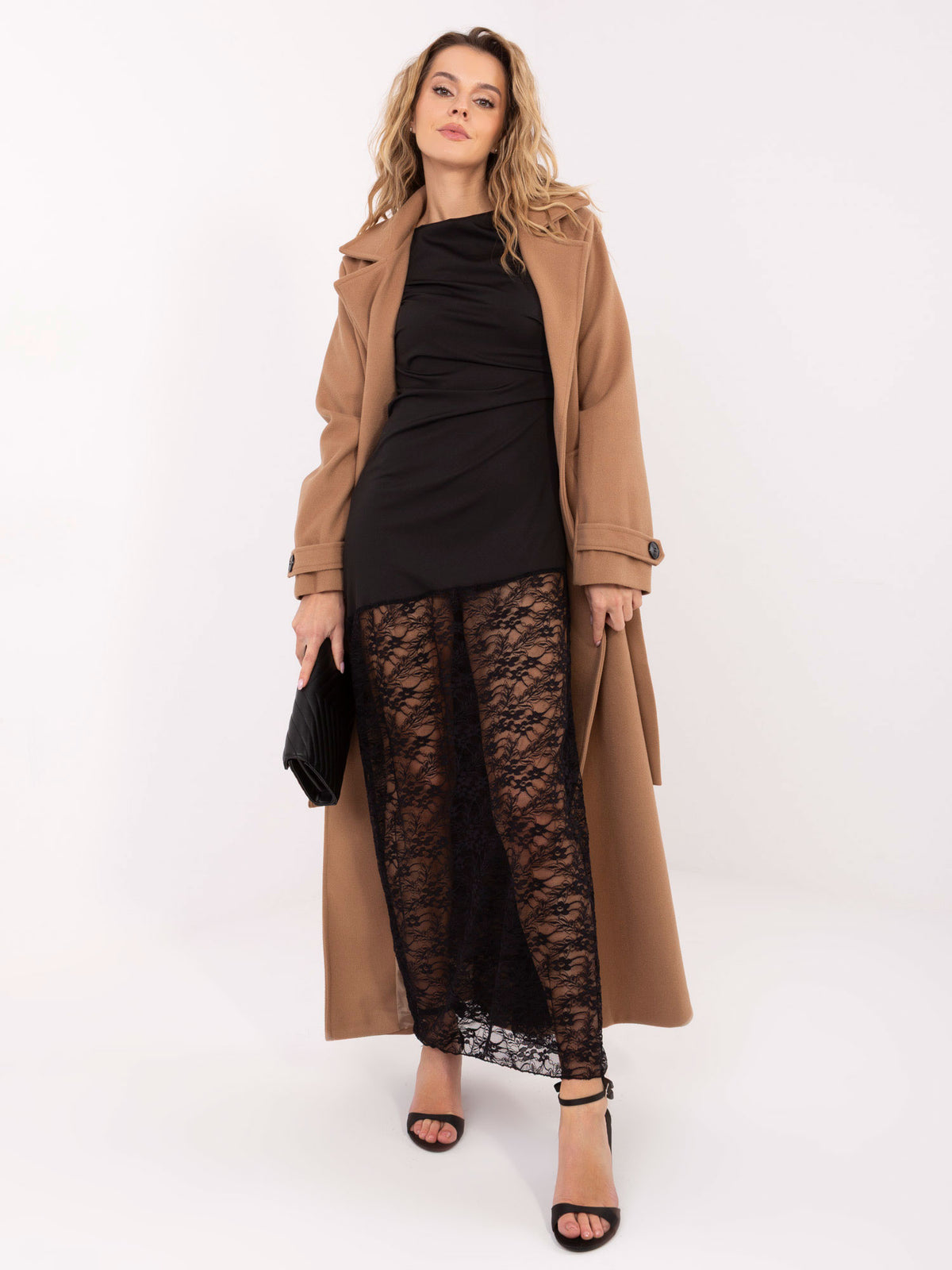MELFIA Draped Evening Dress