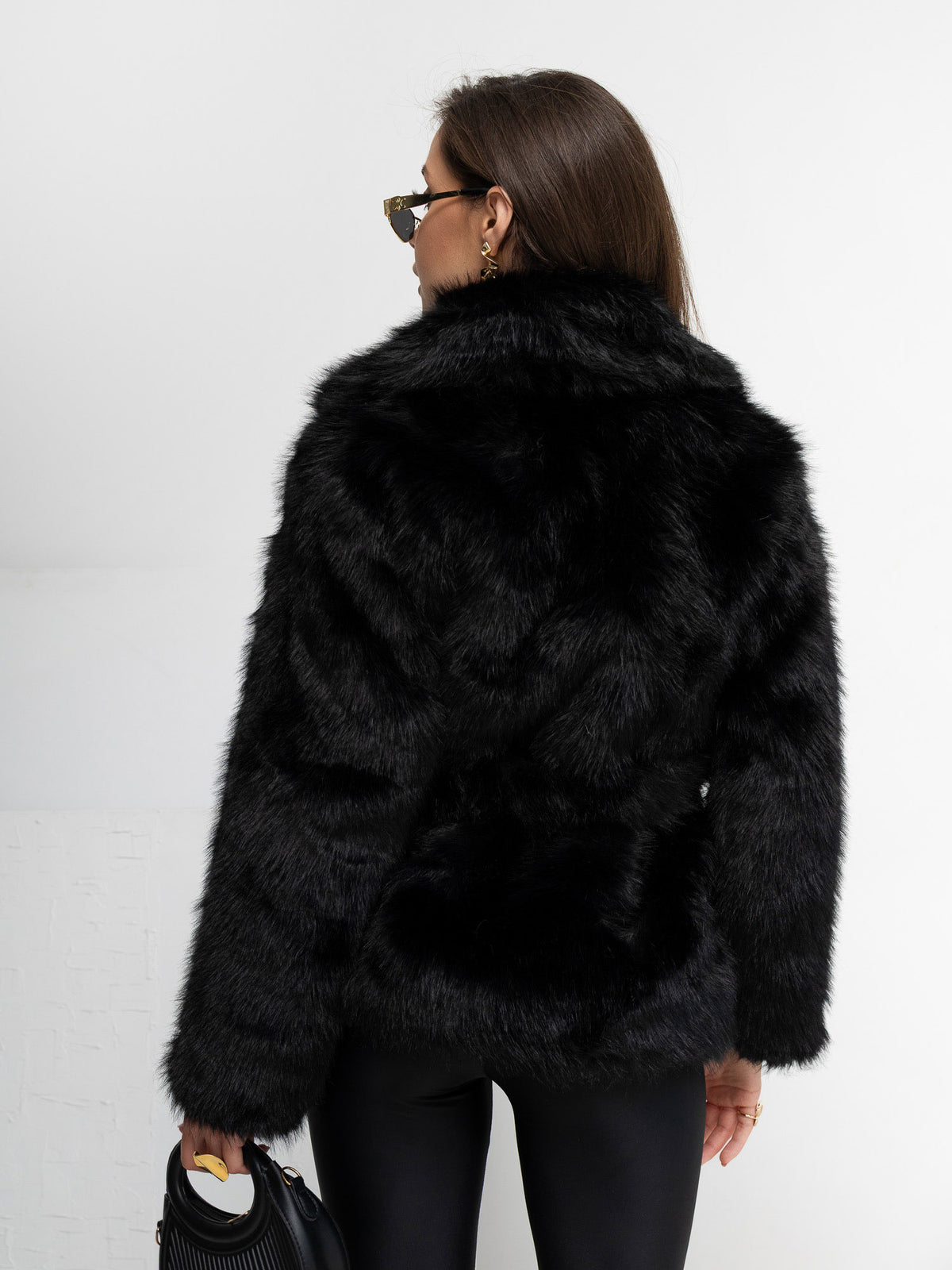 MELFIA Classic Fur Collar Jacket
