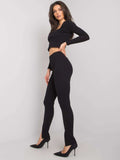 MELFIA – Leggings mit seitlichem Schlitz