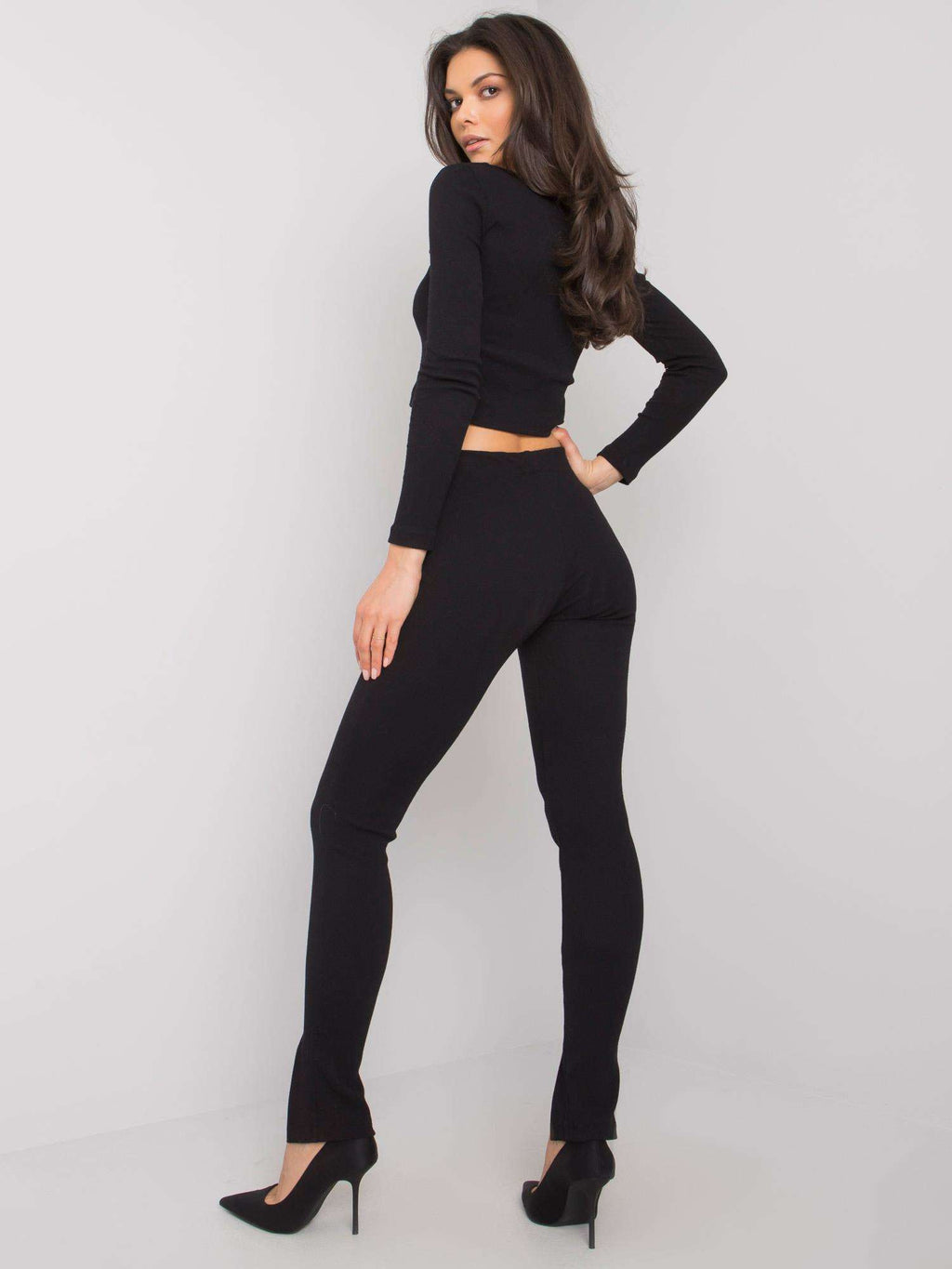 MELFIA – Leggings mit seitlichem Schlitz