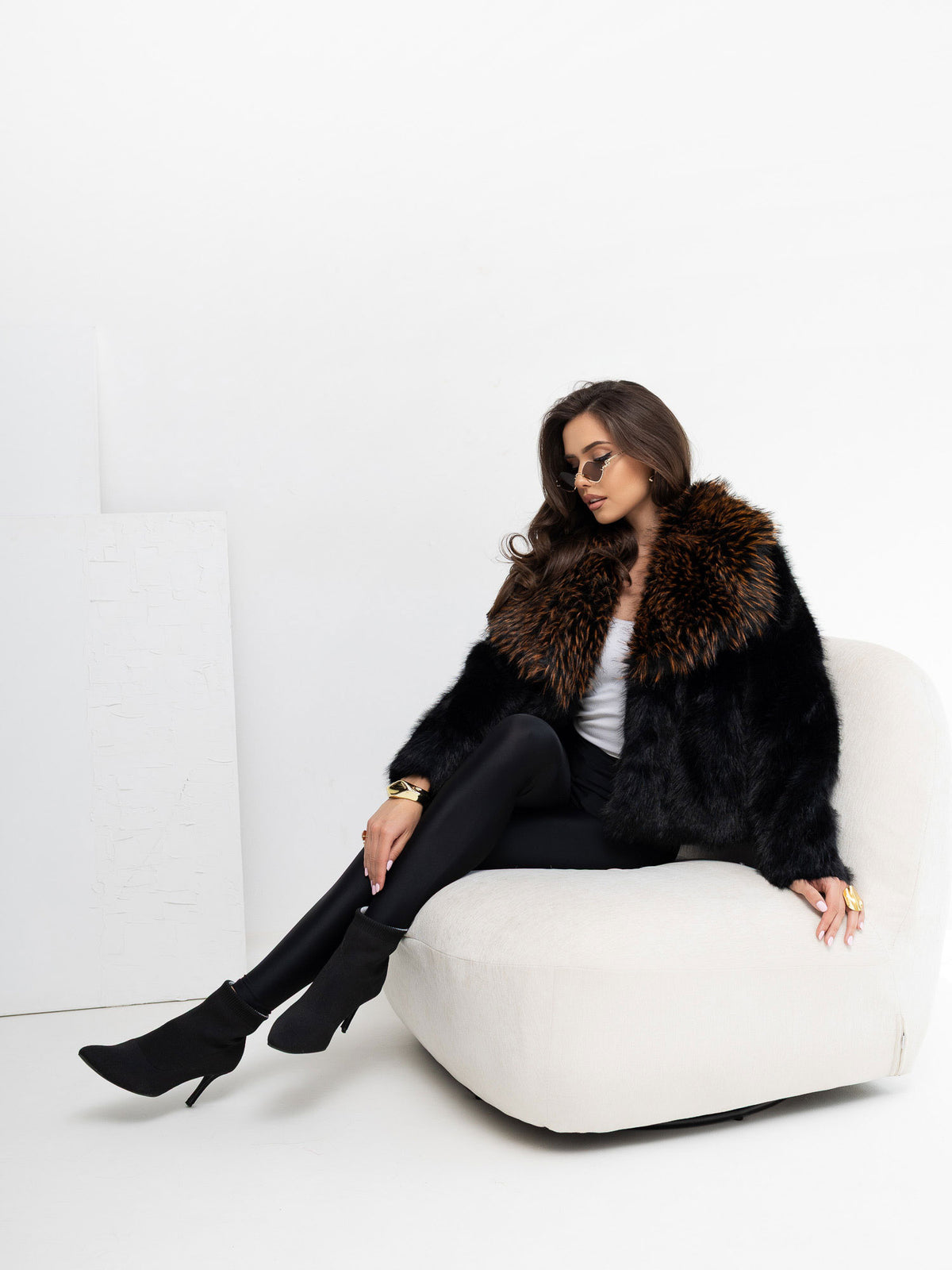 MELFIA  Eleganter Kurzmantel mit Futter