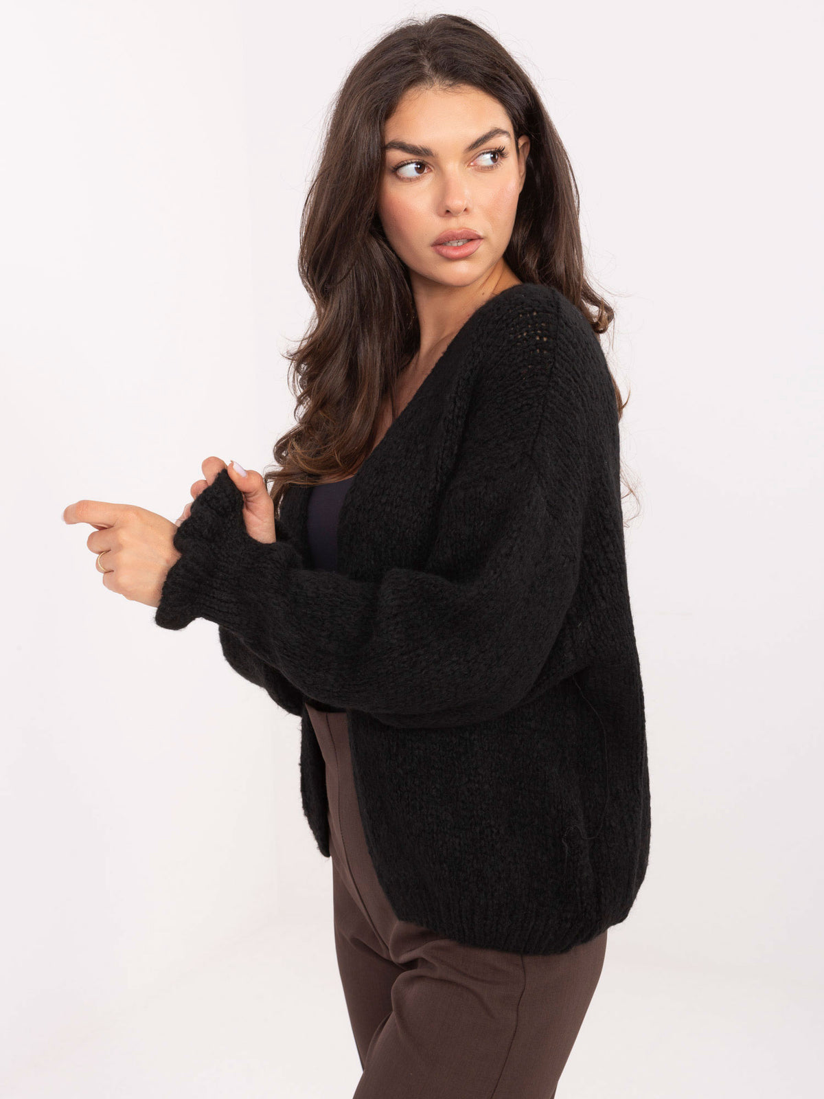 MELFIA® Damen-Cardigan mit Wolle