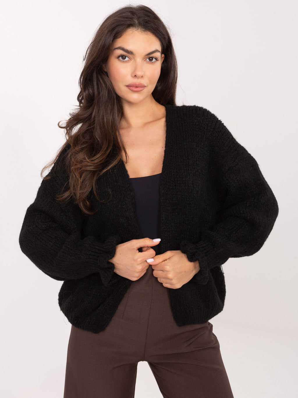 MELFIA® Damen-Cardigan mit Wolle