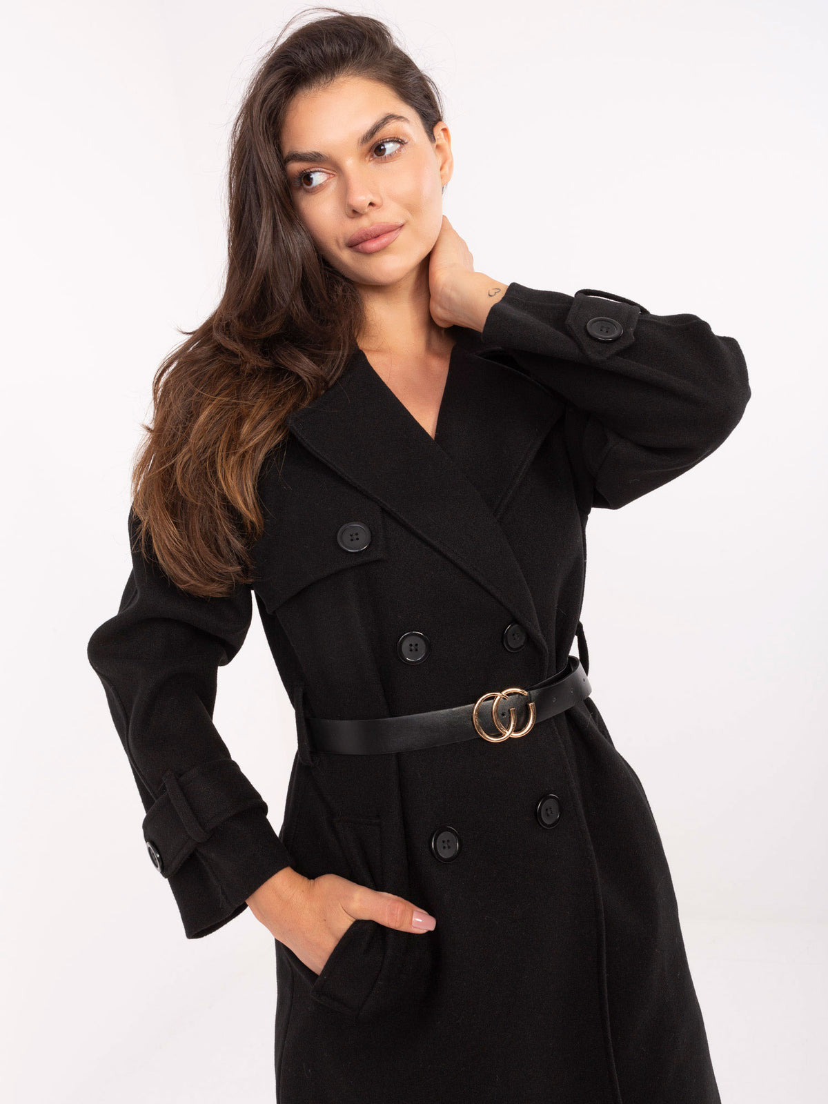 MELFIA Belted Coat