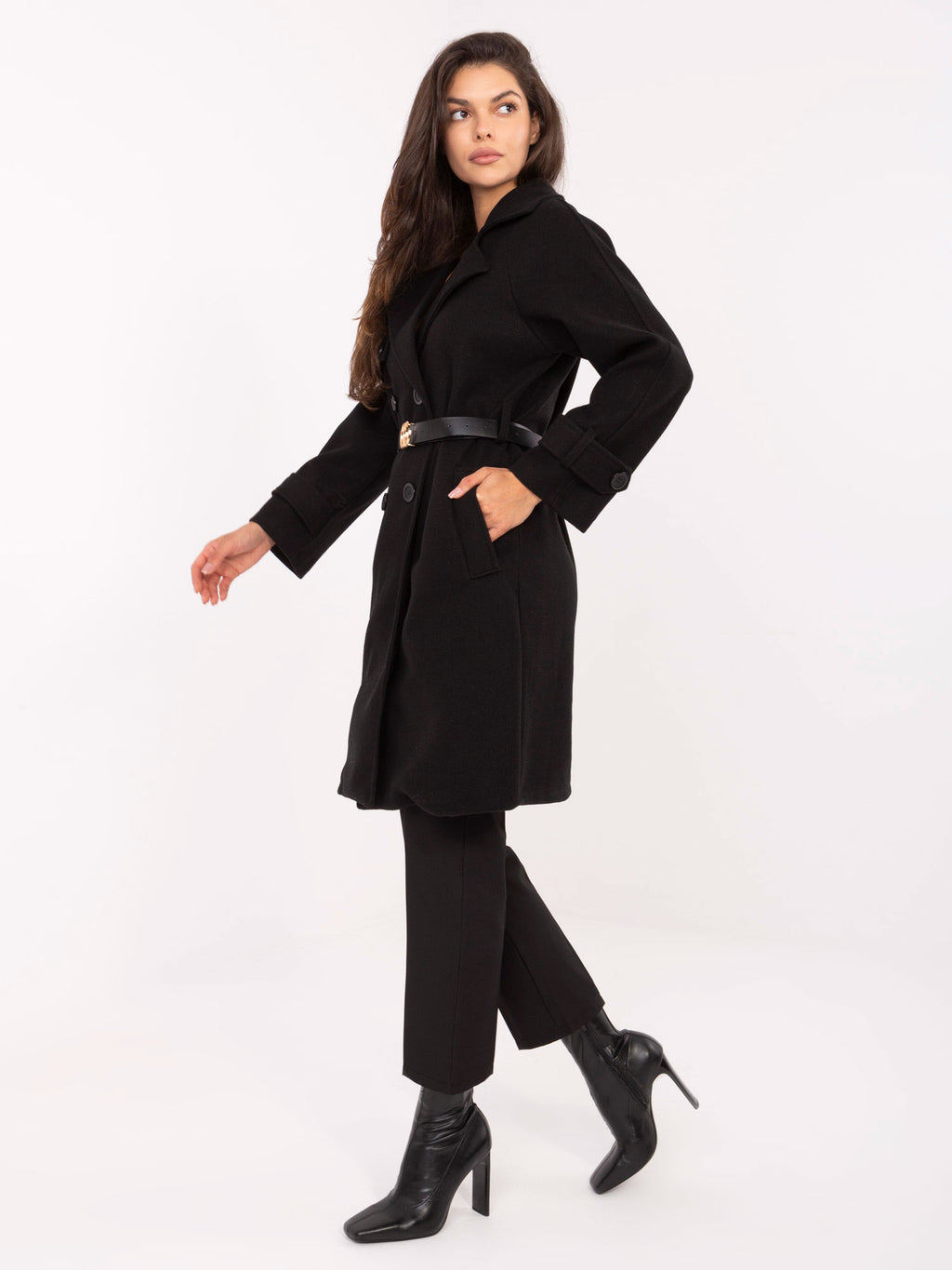 MELFIA Belted Coat