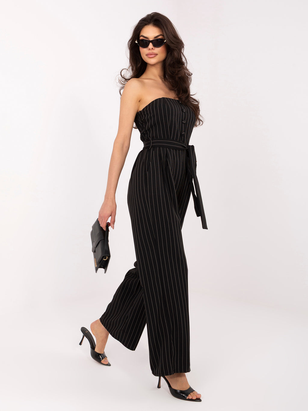 MELFIA® Damen-Overall mit elastischer Raffung – Elegant & Modern