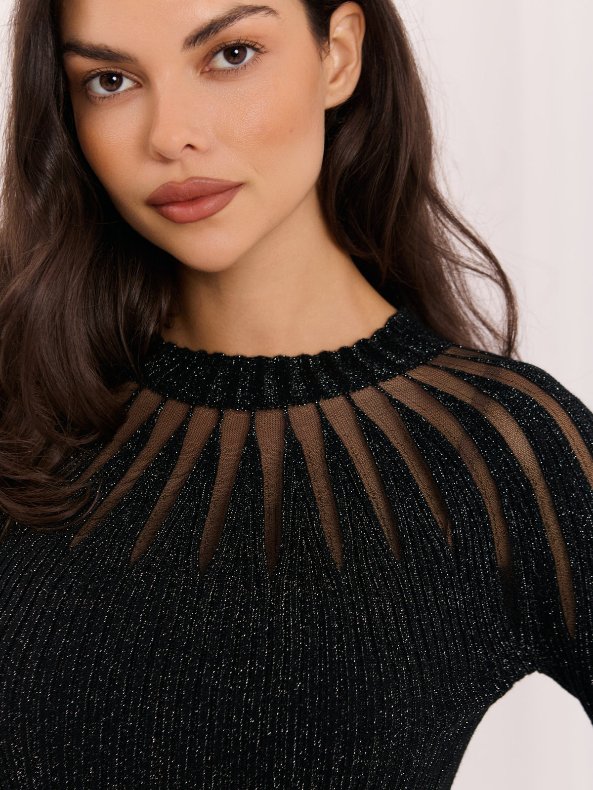 MELFIA® Pullover mit Netz-Einsätzen