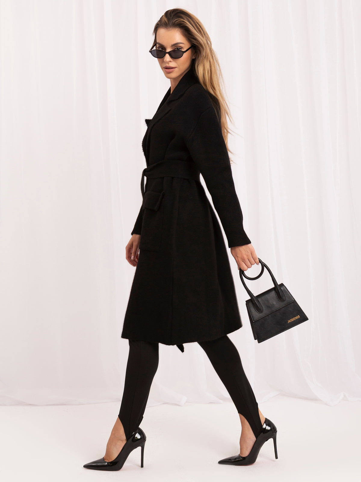 MELFIA® Cardigan mit Stoffgürtel