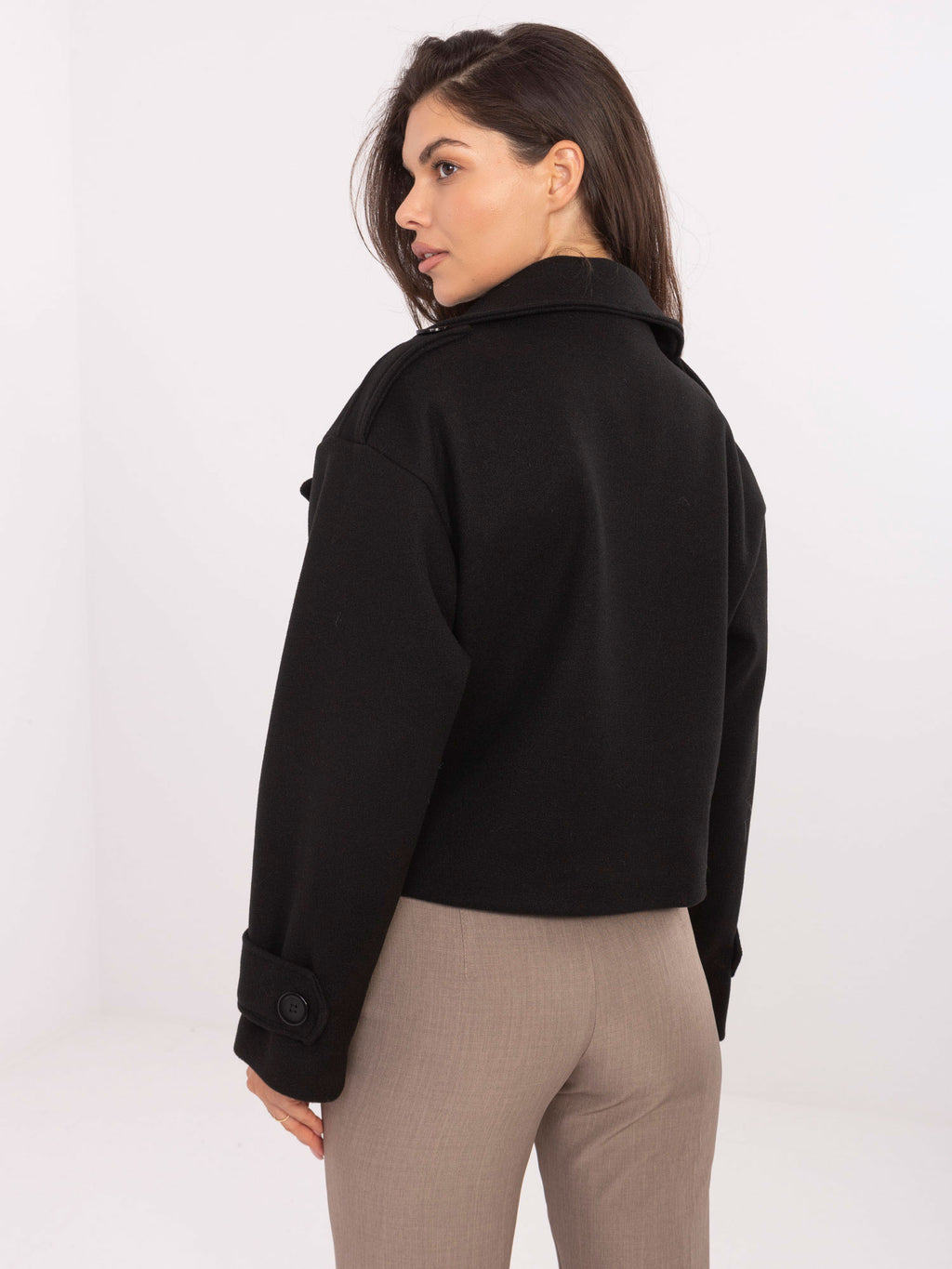 MELFIA Double-Breasted Coat