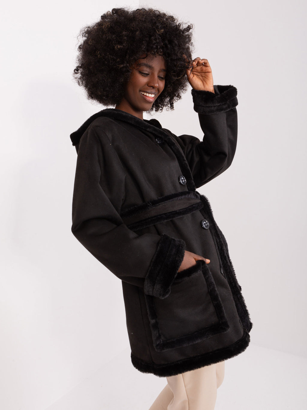 MELFIA AURELIA – Wintermantel für Damen mit Taschen