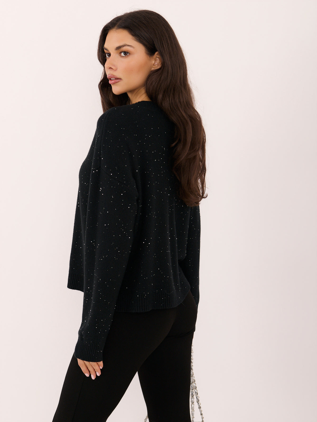 MELFIA® Strickjacke mit großen Knöpfen