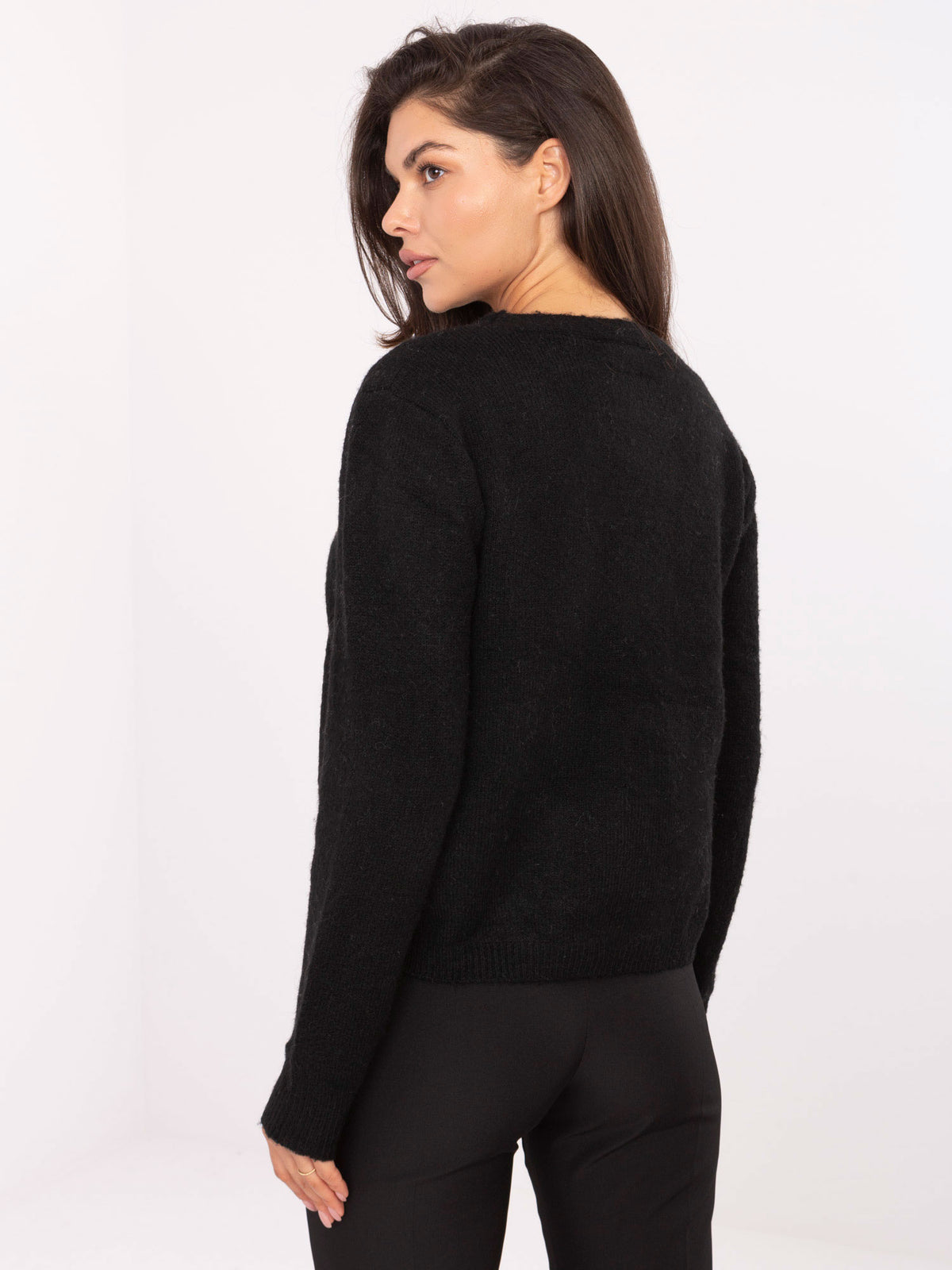 MELFIA® Cardigan mit Spitze & Knöpfen
