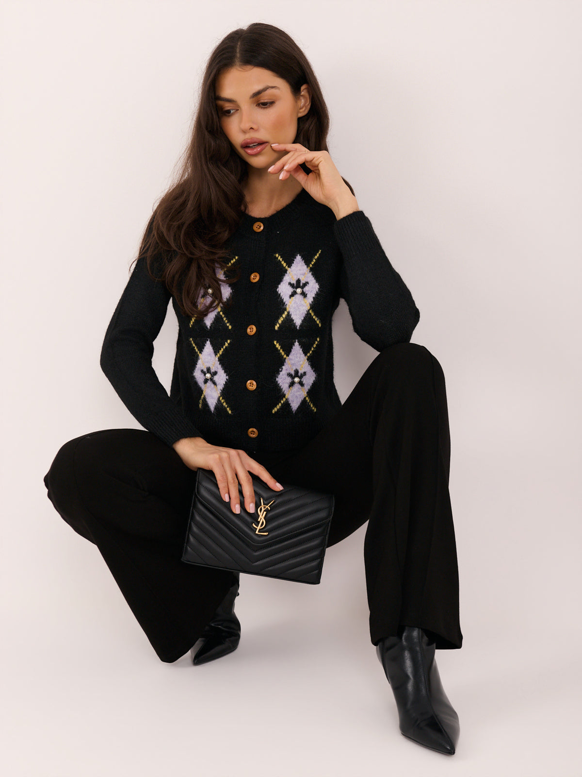MELFIA® Cardigan mit Applikationen