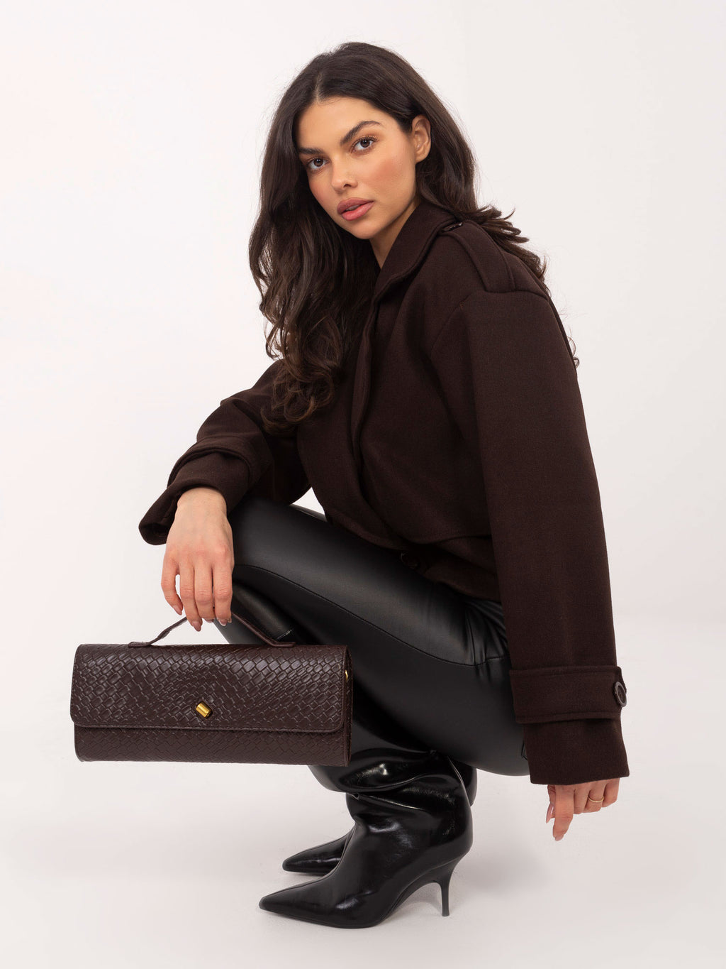 MELFIA Double-Breasted Coat