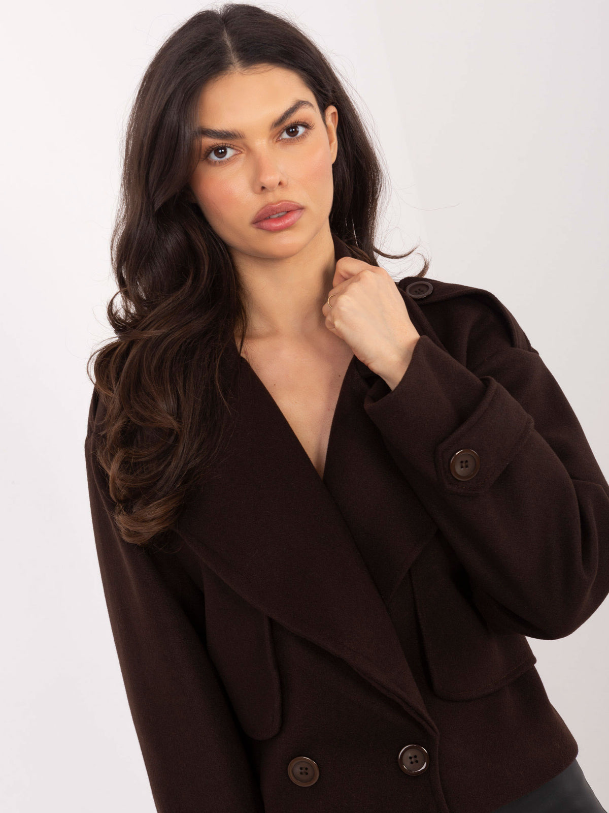 MELFIA Double-Breasted Coat