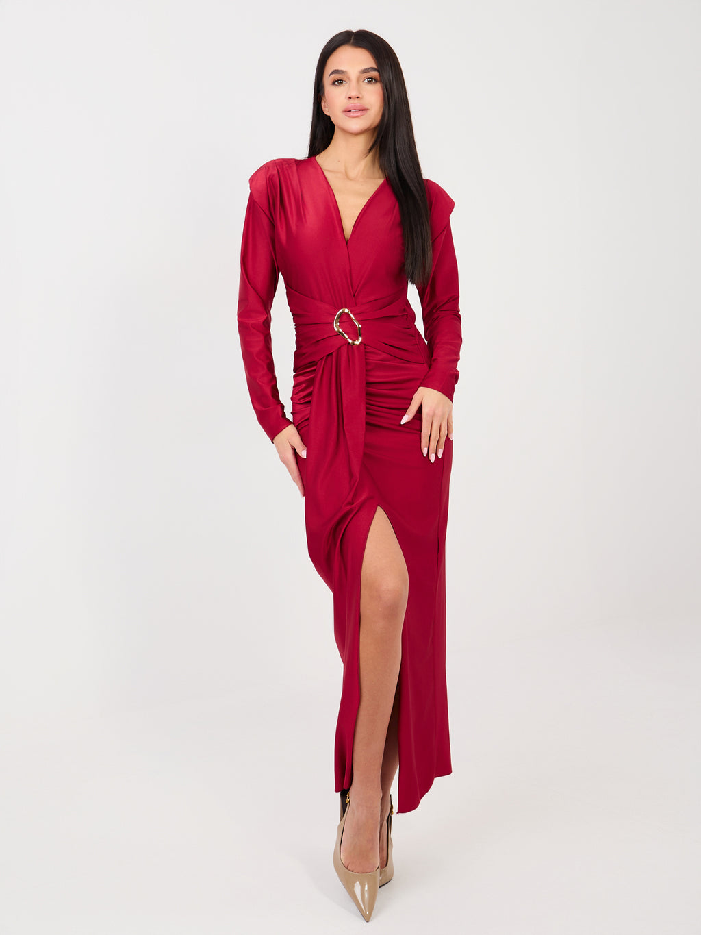 MELFIA Long Detail Dress