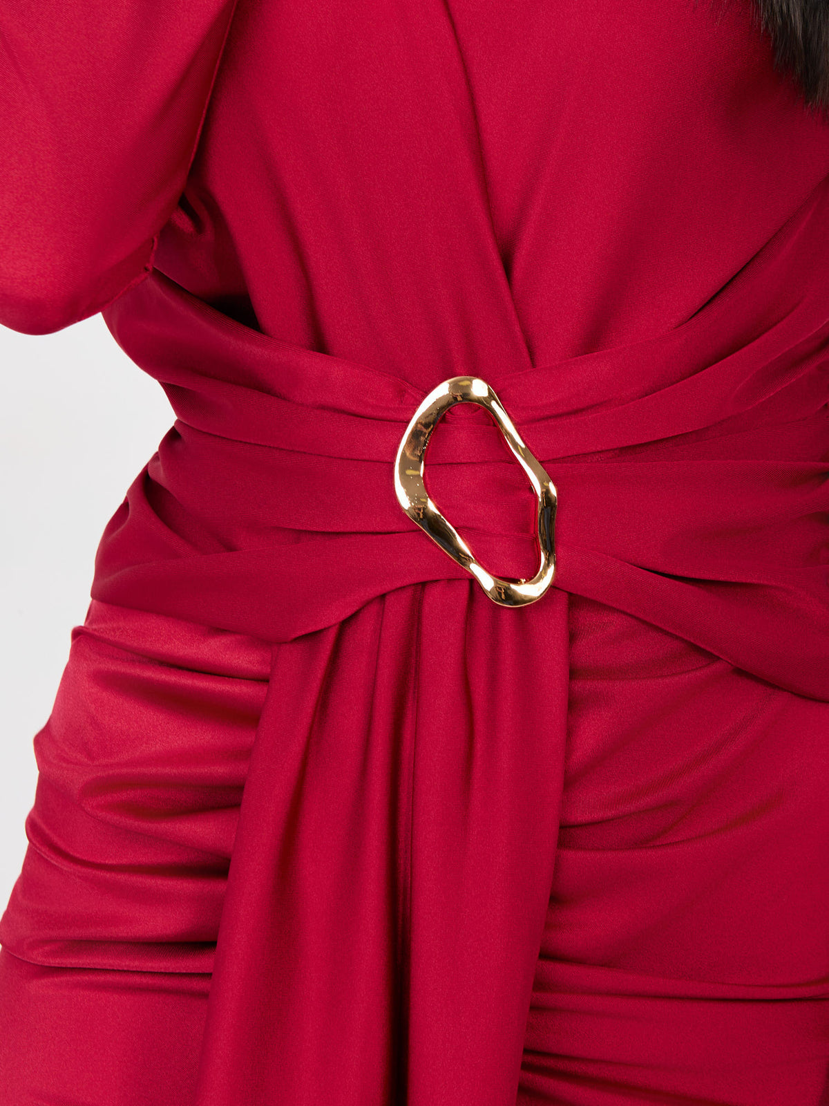 MELFIA Long Detail Dress