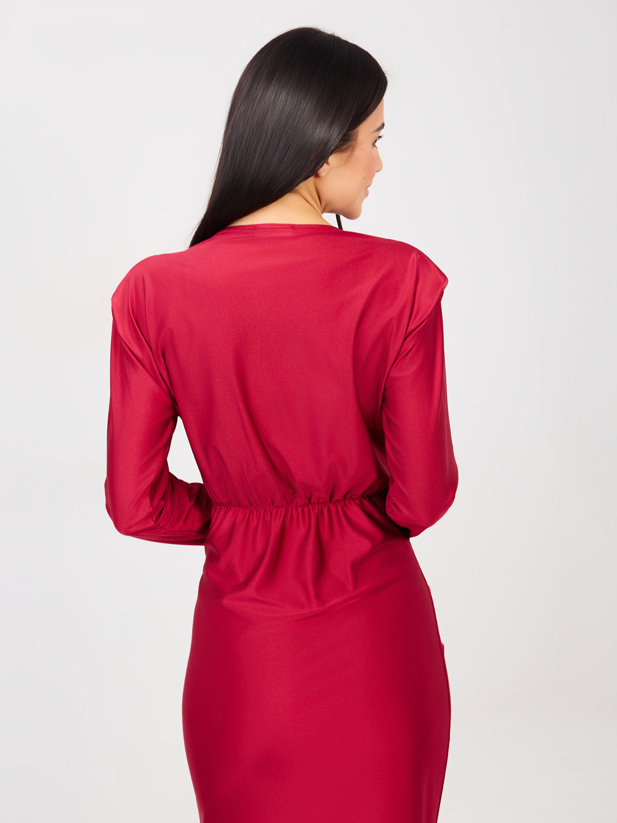 MELFIA Long Detail Dress