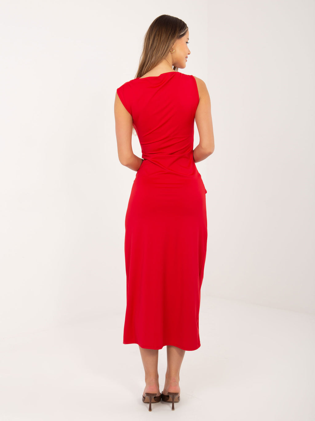 MELFIA Slit Evening Dress