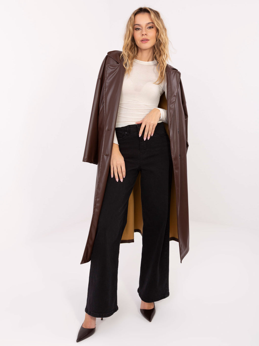 MELFIA Fitted Soft Blouse