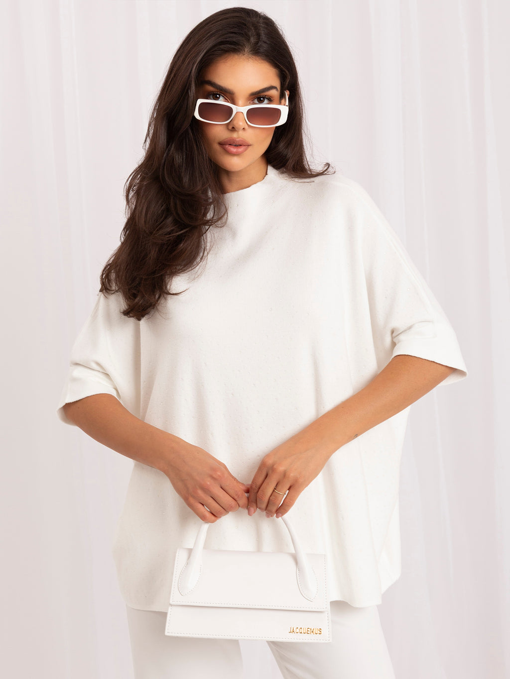 MELFIA® Damenpullover mit Fledermausärmeln