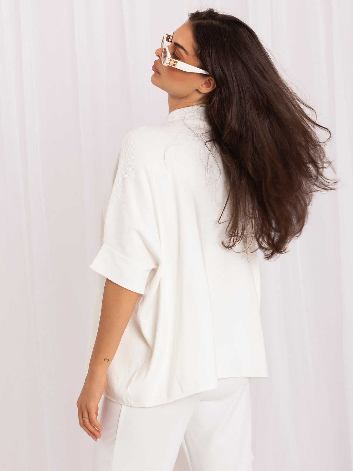 MELFIA® Damenpullover mit Fledermausärmeln