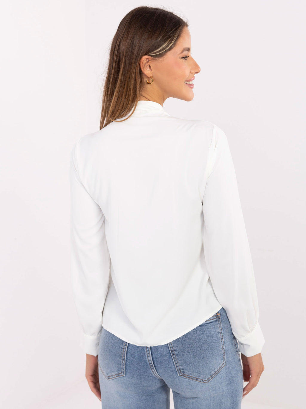 MELFIA Hemdbluse mit Rüschen
