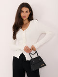 MELFIA® Pullover mit Frontschlitz