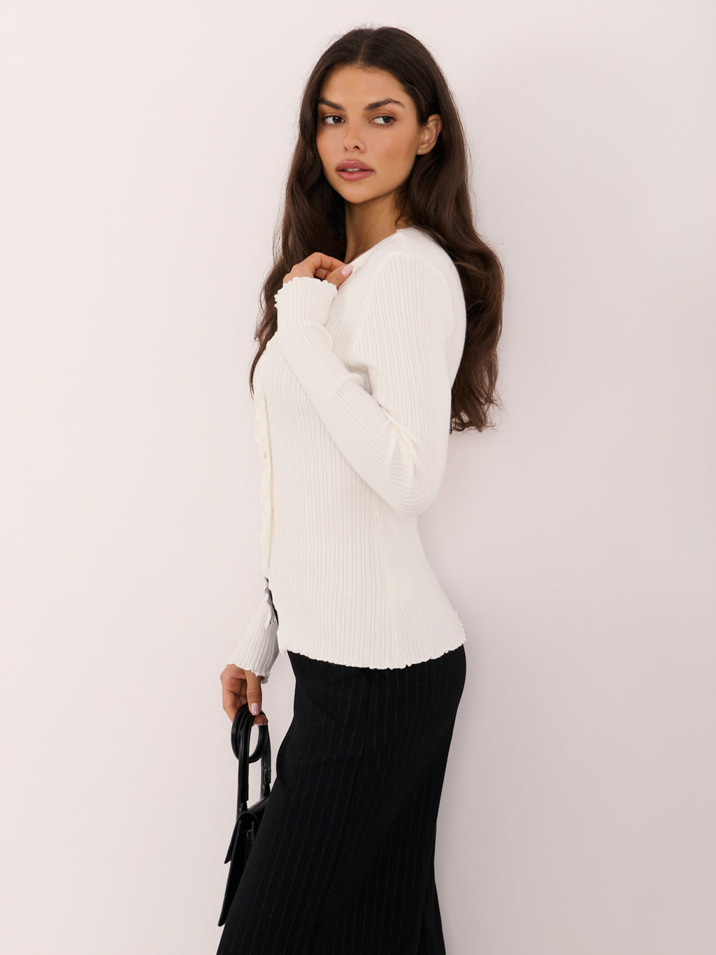 MELFIA® Pullover mit Frontschlitz