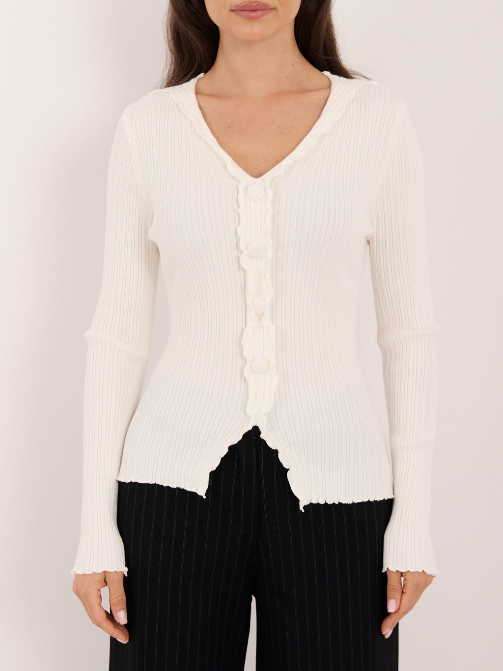 MELFIA® Pullover mit Frontschlitz