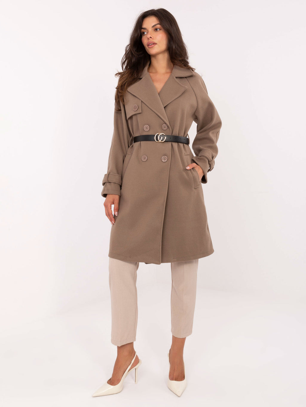 MELFIA Belted Coat