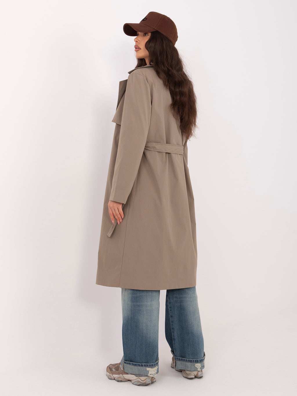 MELFIA – Damen-Trenchcoat mit Futter