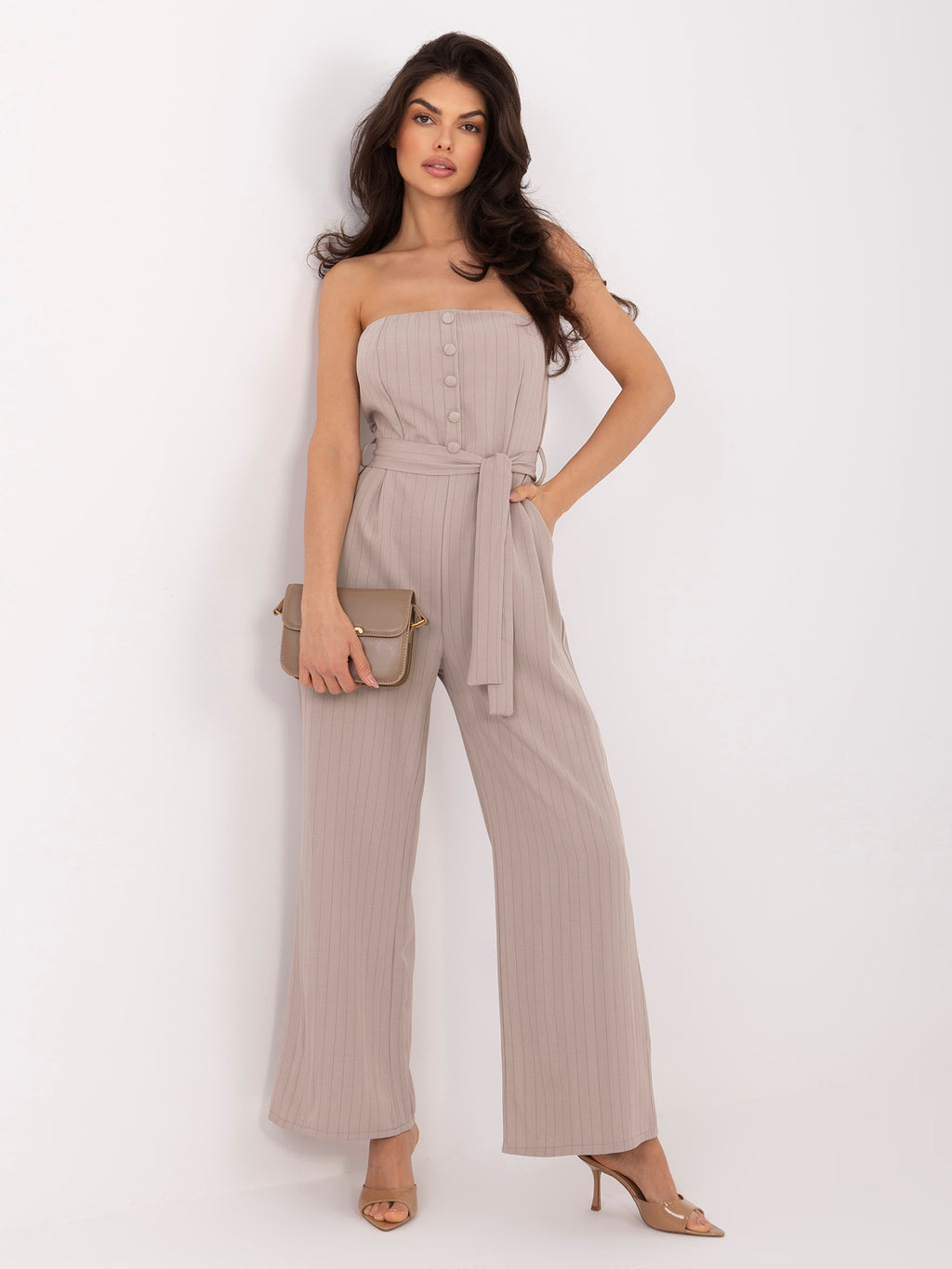 MELFIA® Damen-Overall mit elastischer Raffung – Elegant & Modern