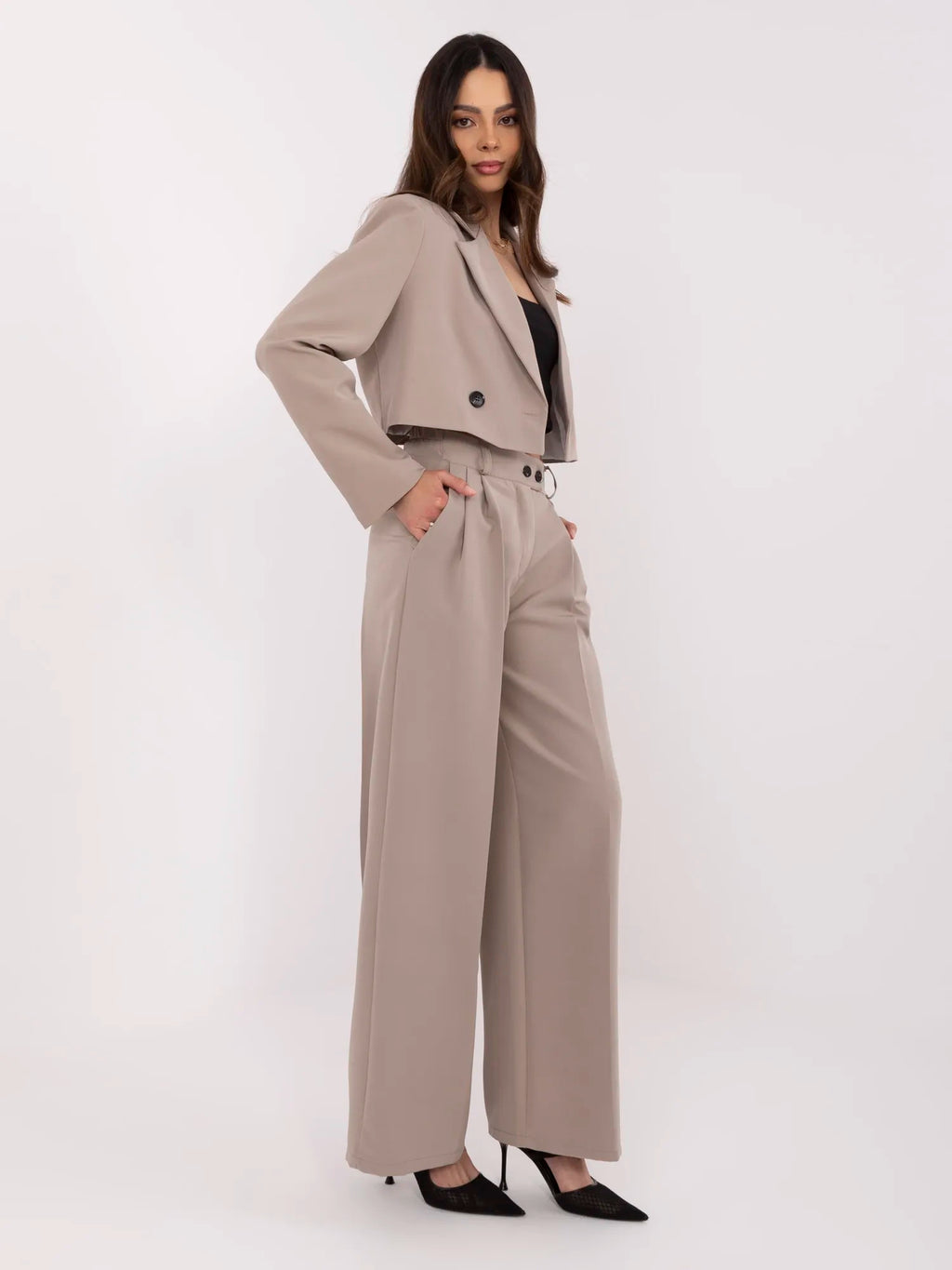 MELFIA  Damenanzug mit weiter Hose