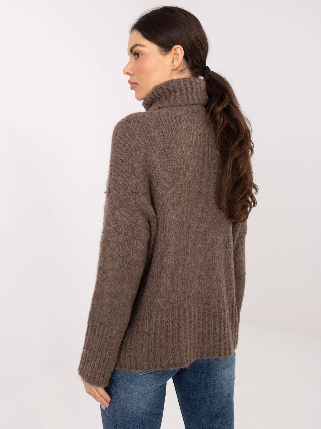 MELFIA  – Eleganter Rollkragenpullover aus Wolle