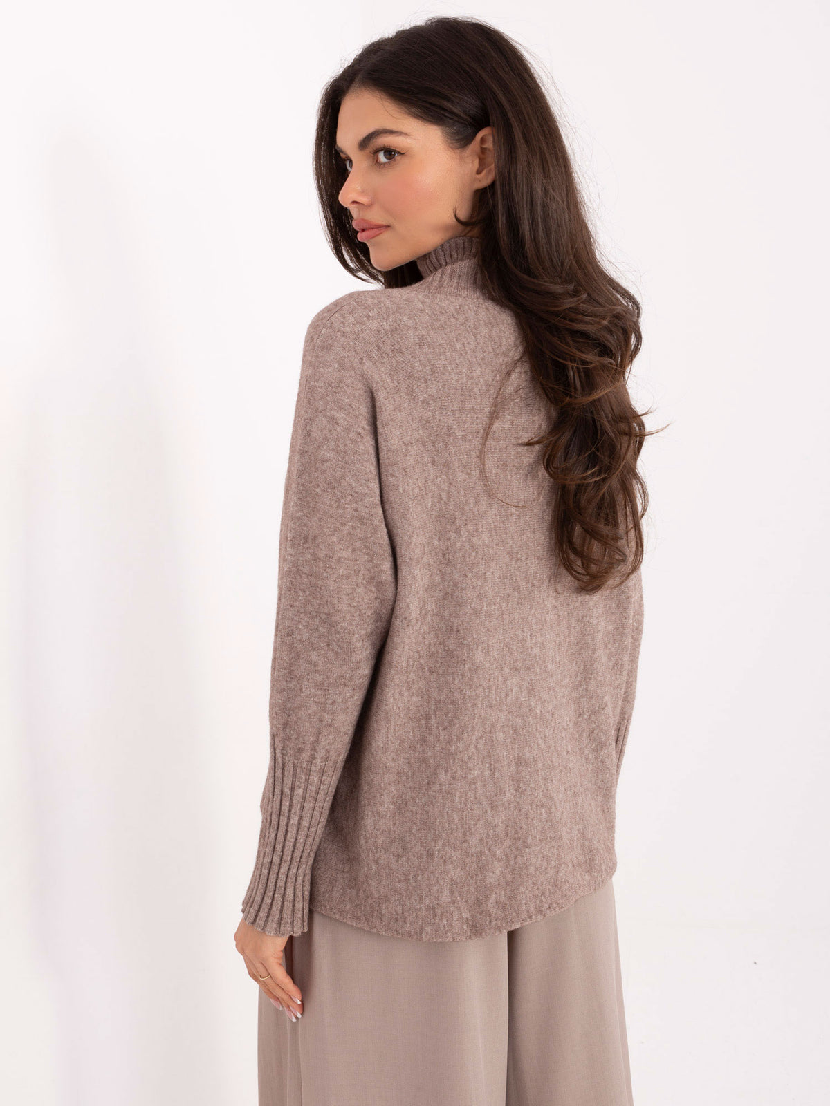 MELFIA  – Oversize-Rollkragenpullover