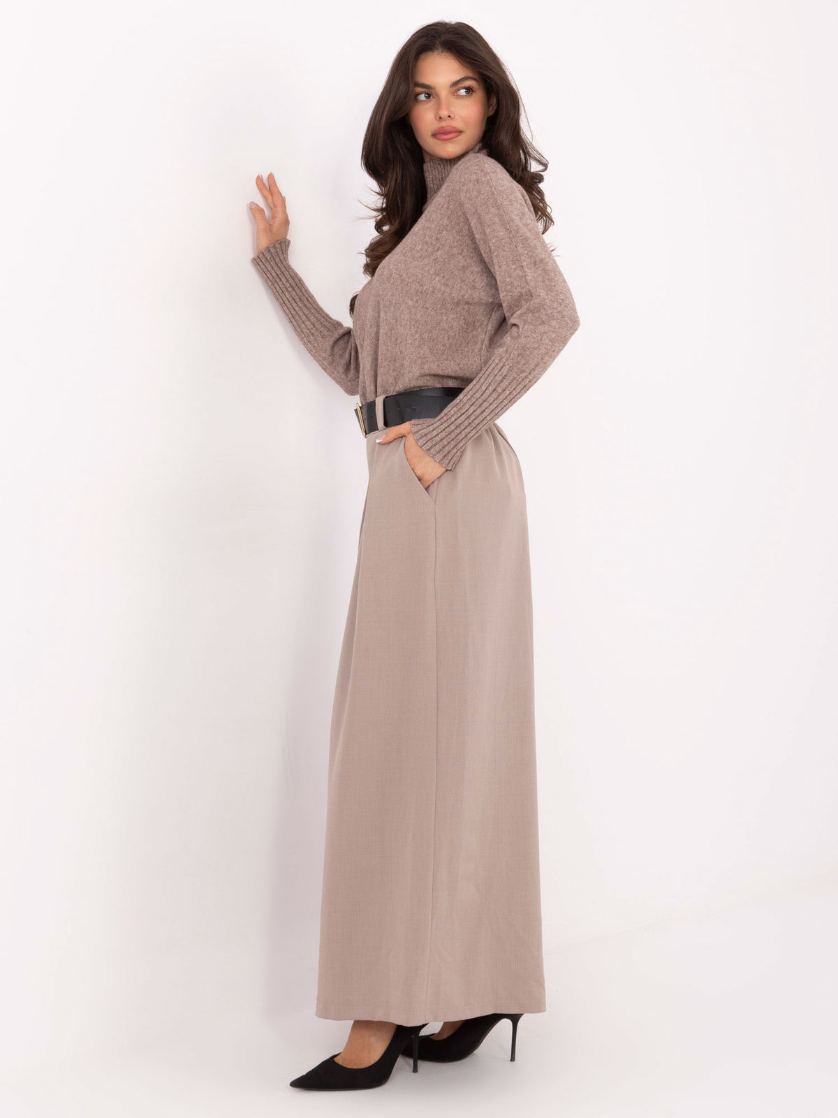 MELFIA Weite Hose mit Falten