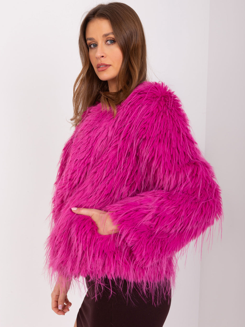 MELFIA NORA -Pelzjacke mit Futter