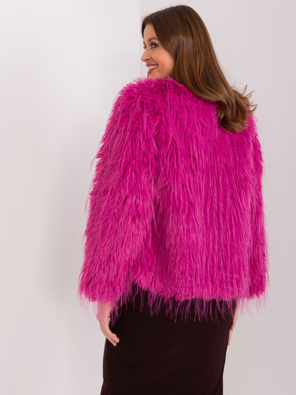 MELFIA NORA -Pelzjacke mit Futter