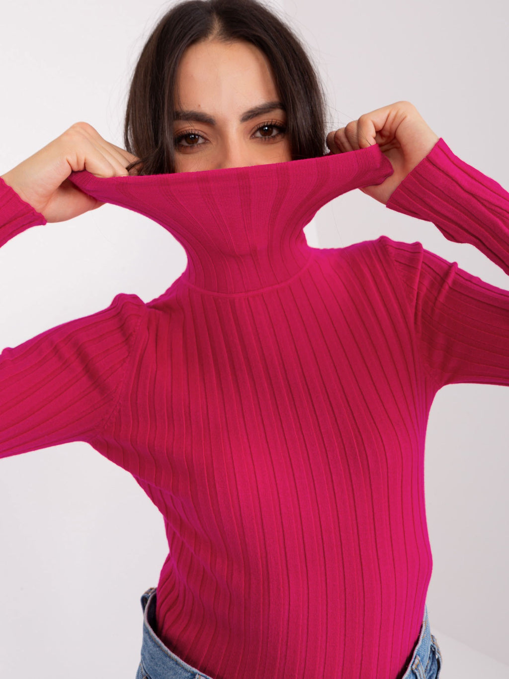 MELFIA – Taillierter Rollkragenpullover