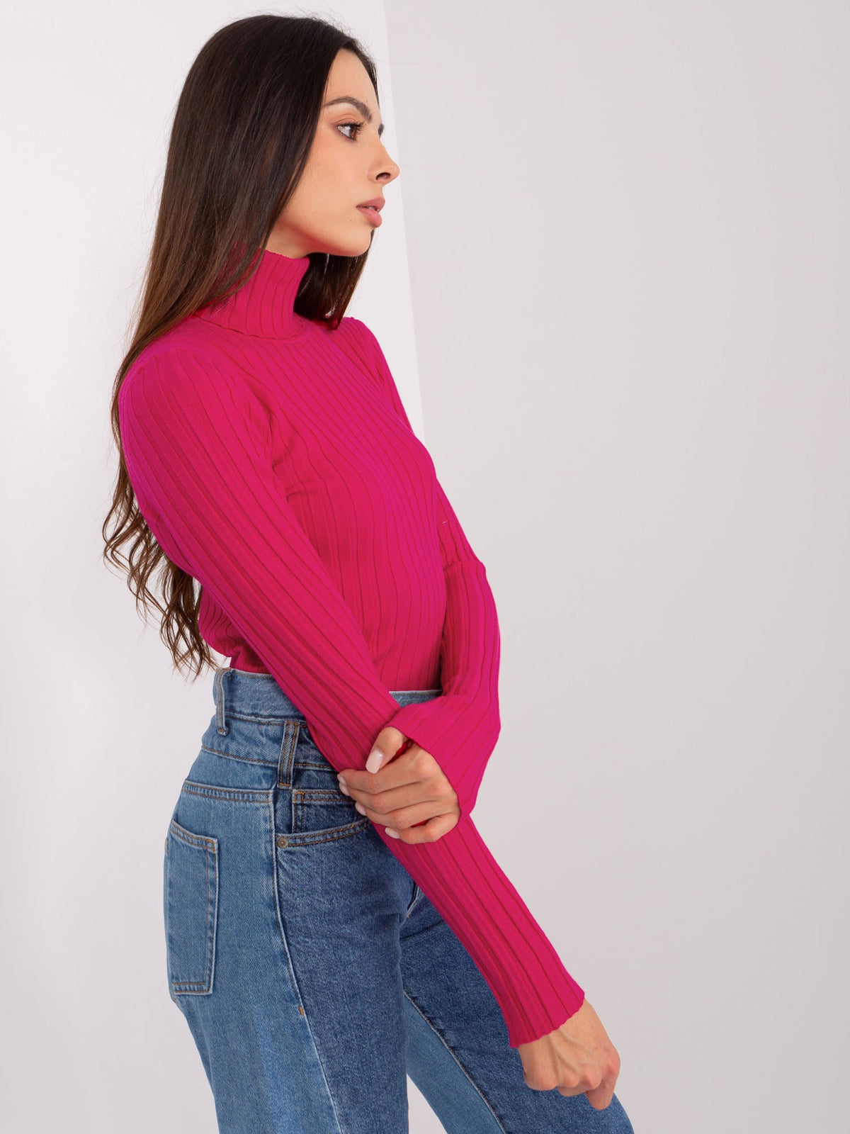 MELFIA – Taillierter Rollkragenpullover