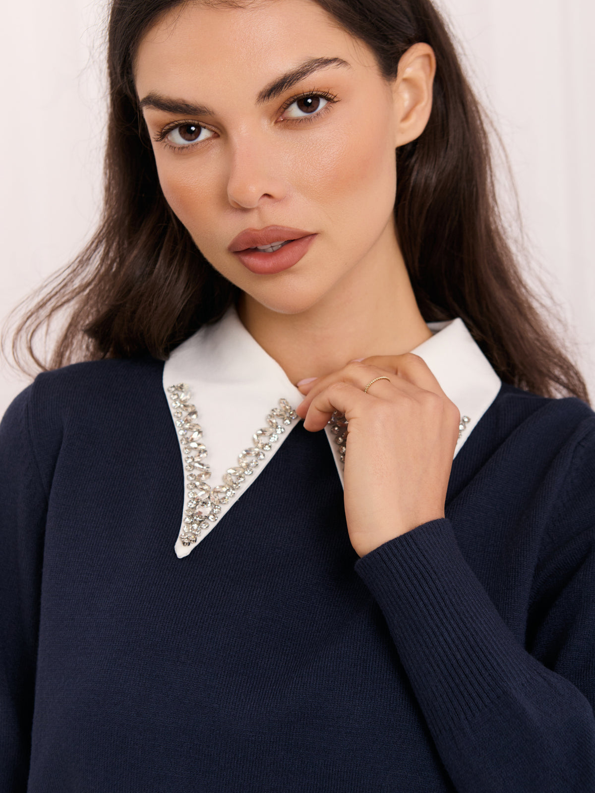 MELFIA® Pullover mit Zirkonia