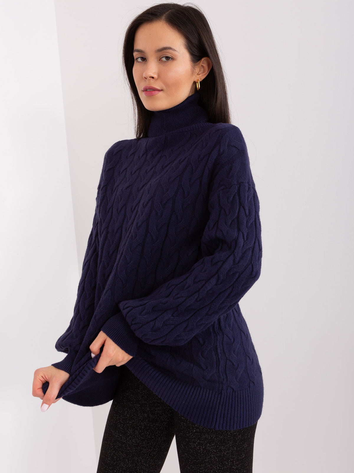 MELFIA – Pullover mit Zopfmuster