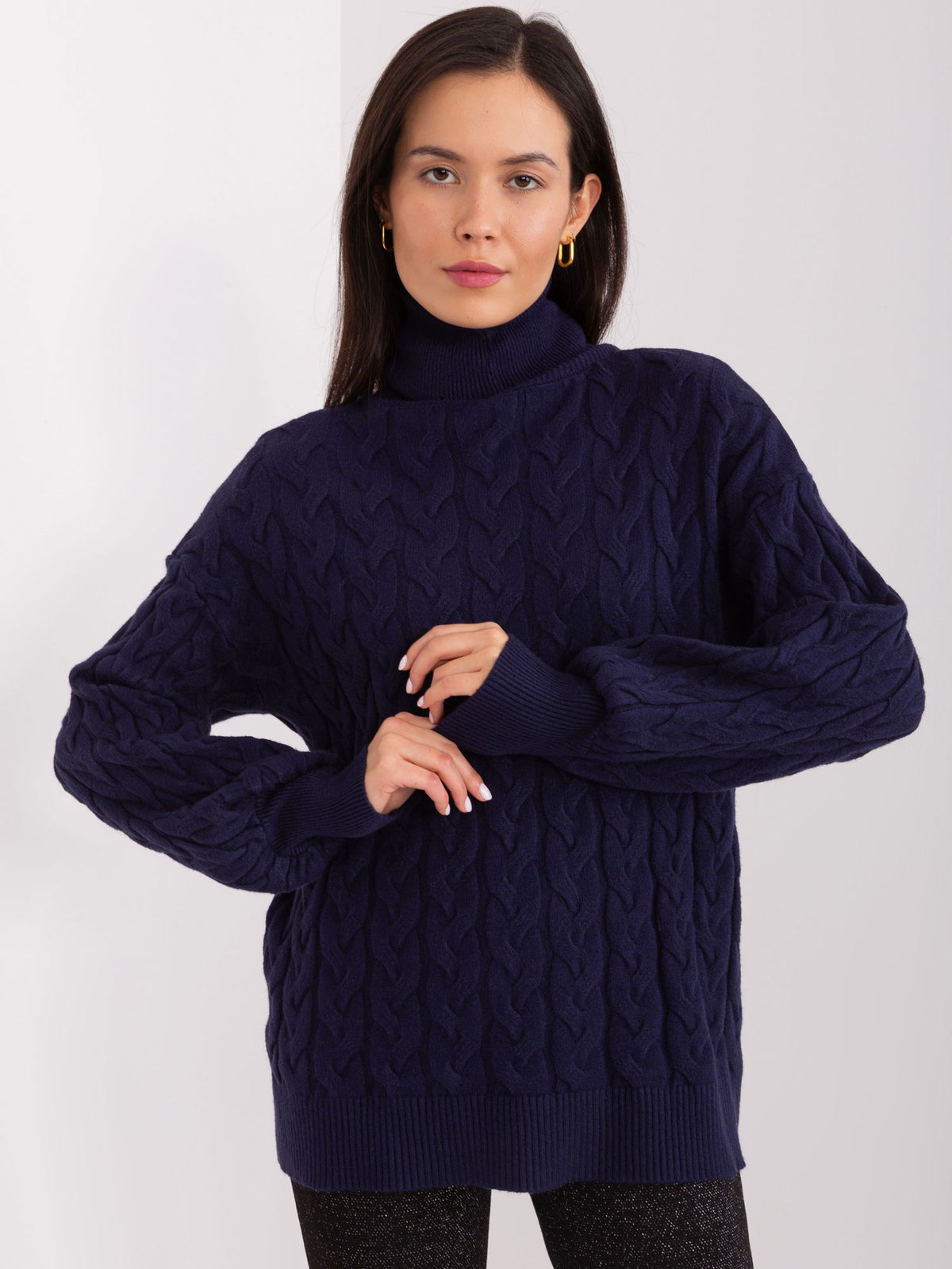 MELFIA – Pullover mit Zopfmuster
