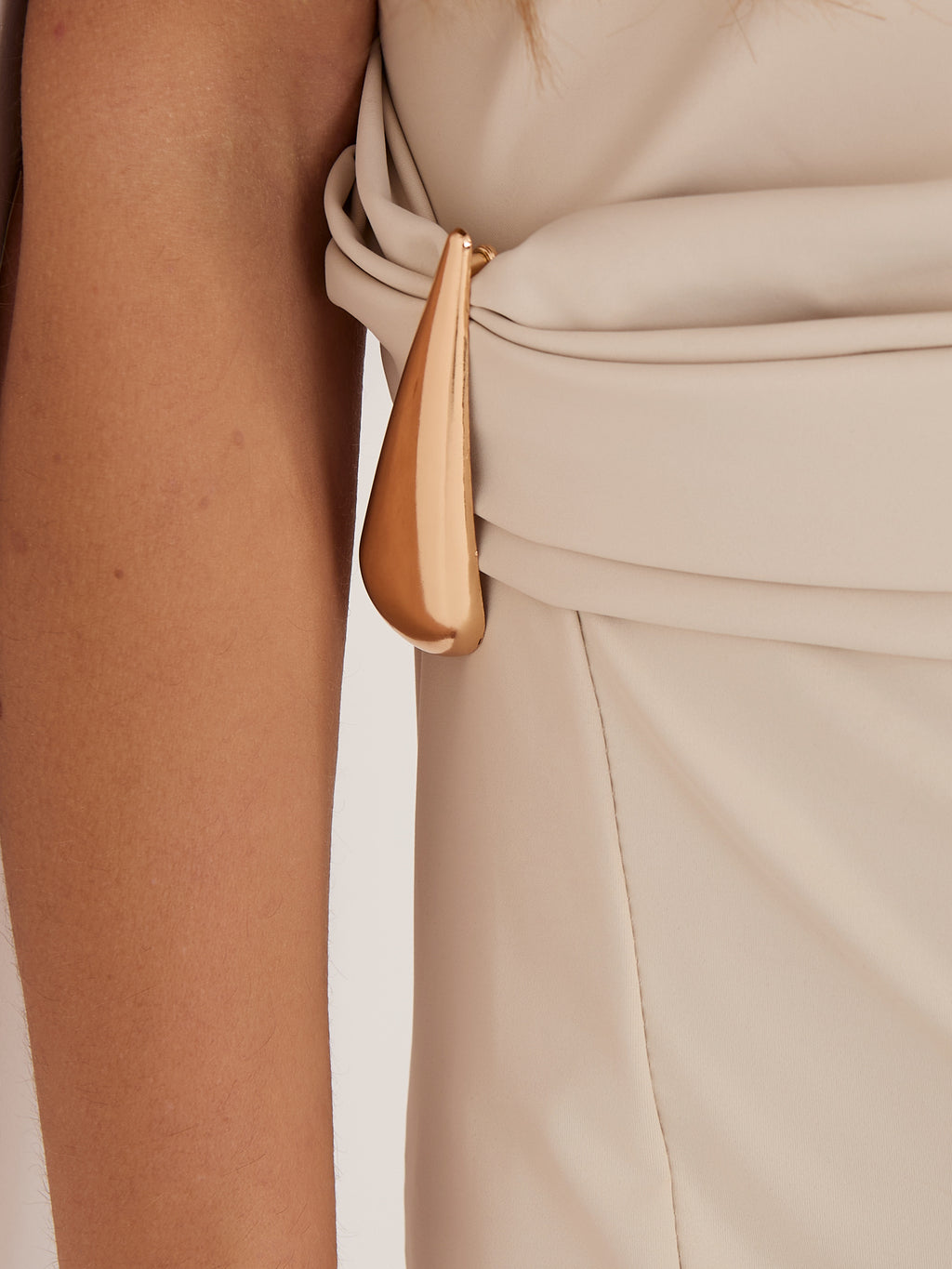 MELFIA Slit Evening Dress