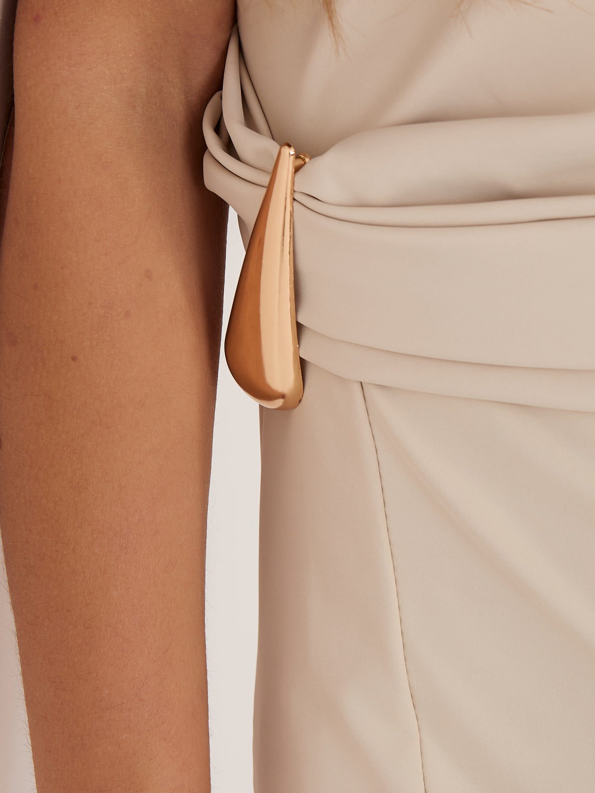 MELFIA Slit Evening Dress
