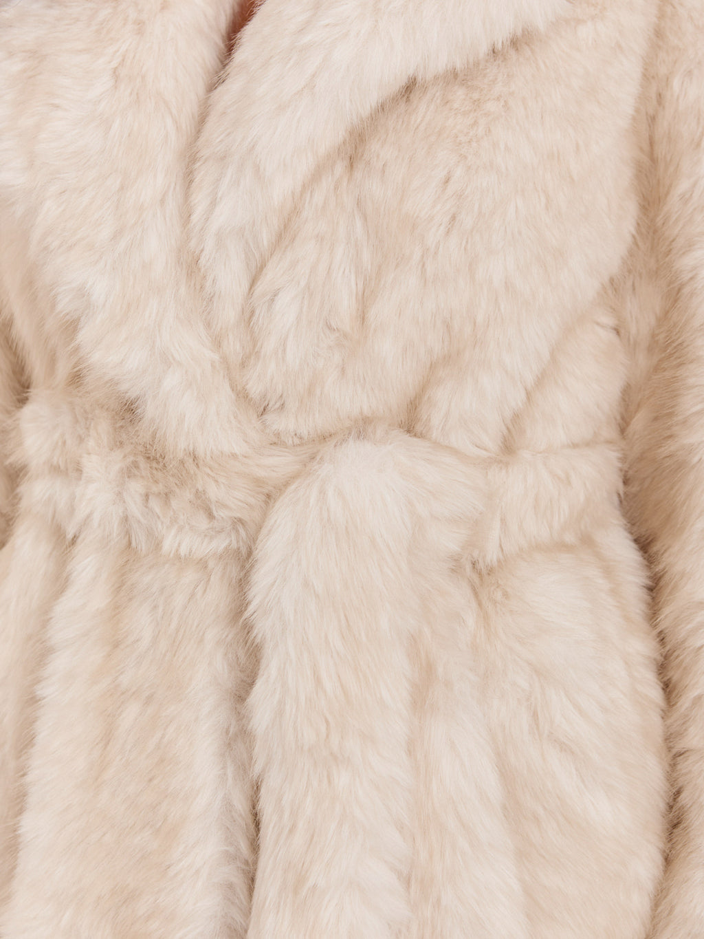 MELFIA Long Faux Fur Coat