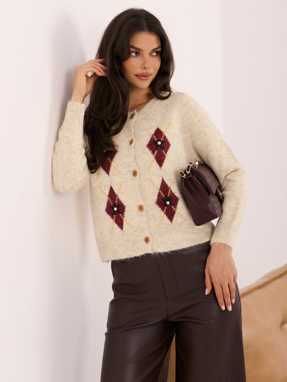 MELFIA® Cardigan mit Applikationen