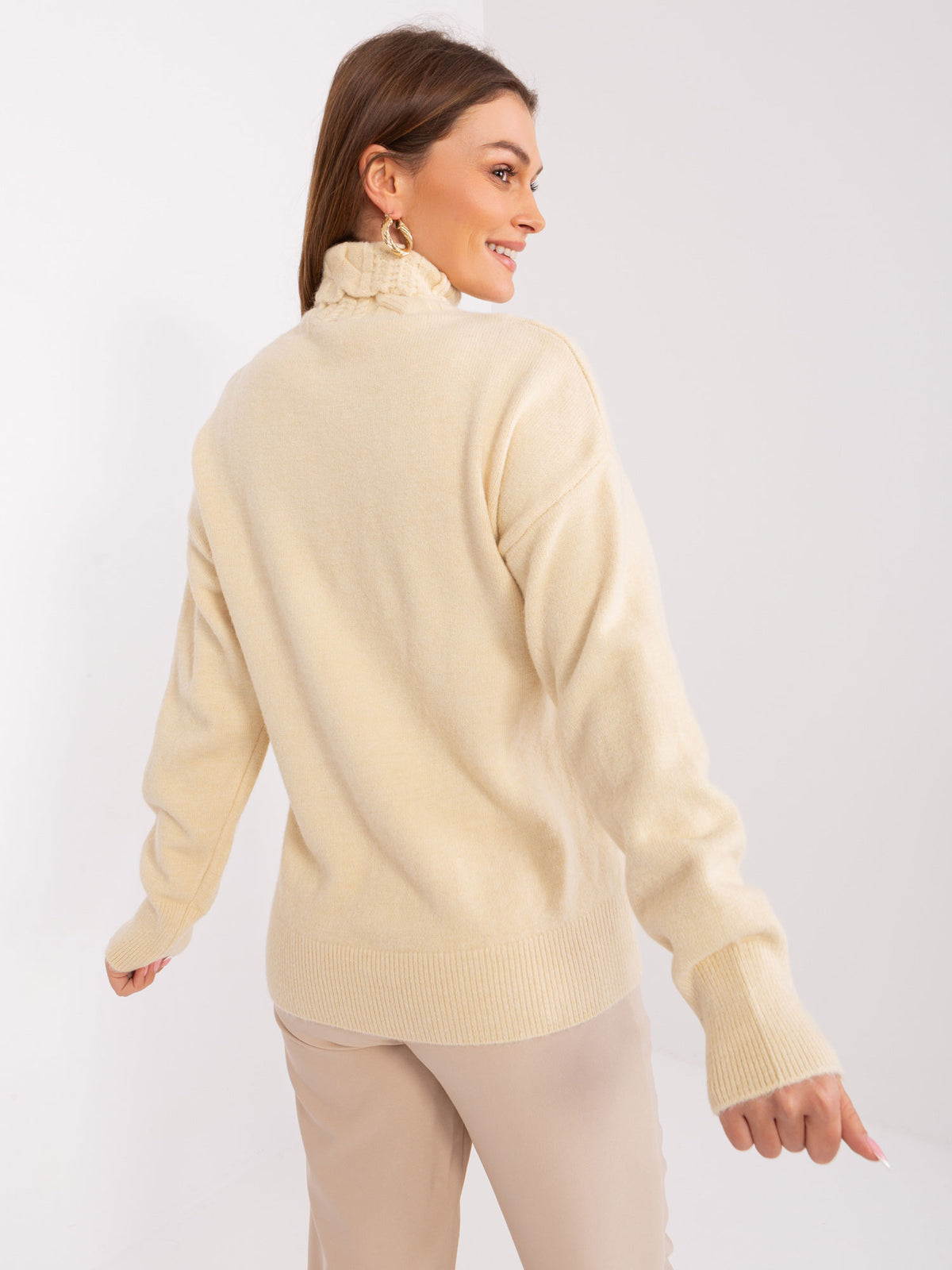 MELFIA  – Pullover mit Zopfmuster
